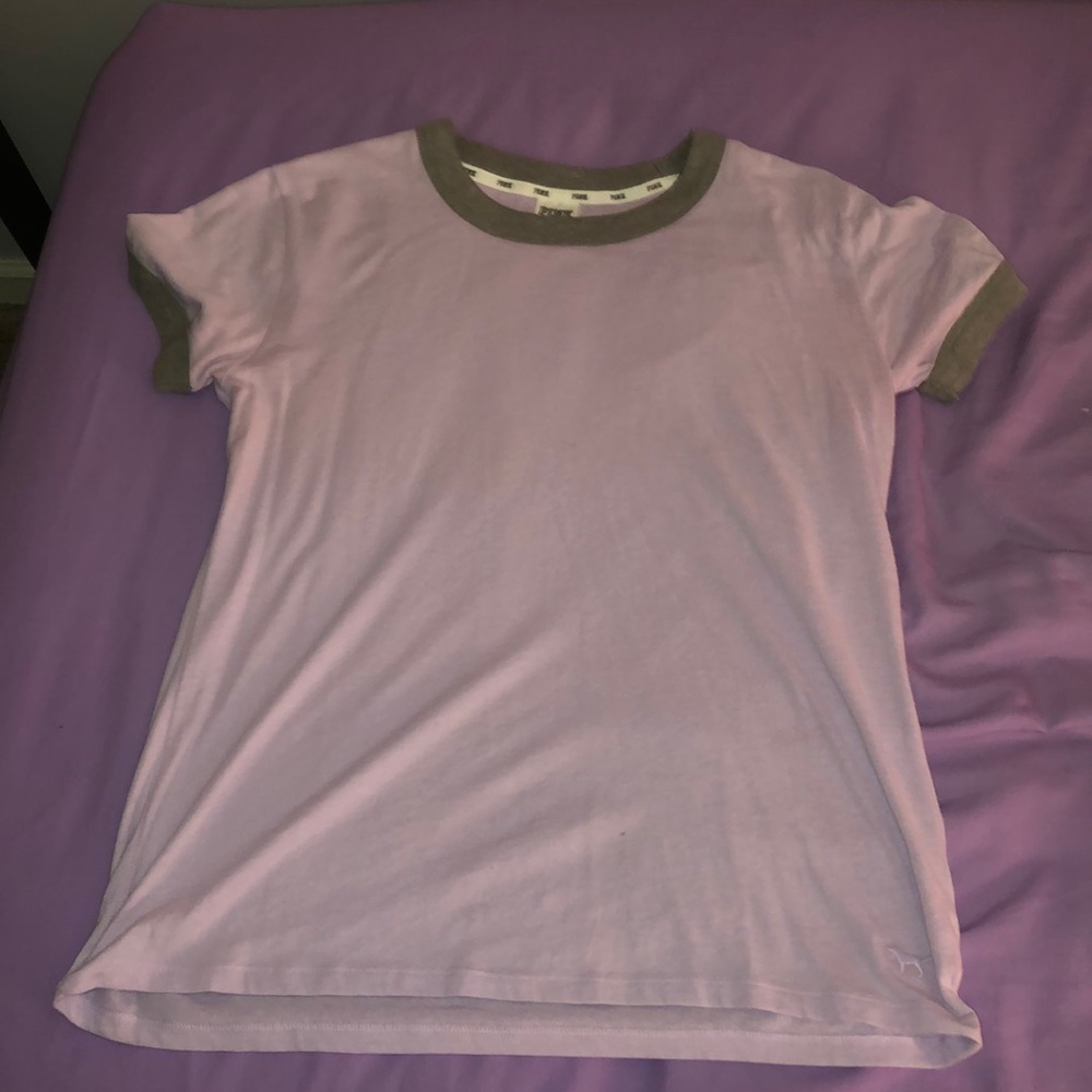 Baseball tee lavender